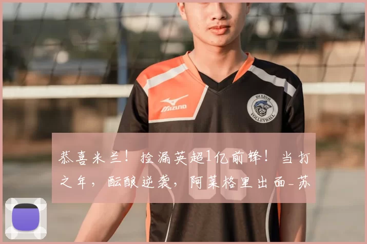 恭喜米兰!捡漏英超1亿前锋!当打之年,酝酿逆袭,阿莱格里出面_苏斯_国米_阿森纳