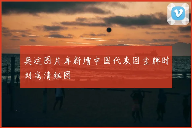 奥运图片库新增中国代表团金牌时刻高清组图
