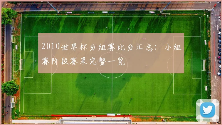 2010世界杯分组赛比分汇总:小组赛阶段赛果完整一览